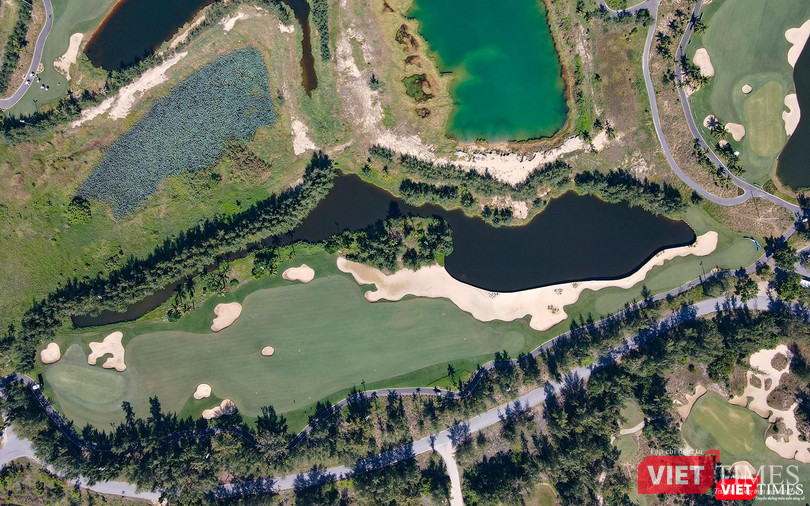 Một góc sân golf BRG Đà Nẵng, nơi diễn ra giải đấu BRG Open Golf Championship Danang 2022