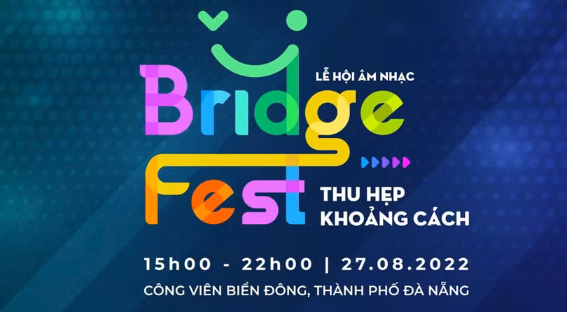 BridgeFest 2022 là Lễ hội âm nhạc và Kết nối cộng đồng lần thứ 6, dự kiến diễn ra tại Công viên Biển Đông (Đà Nẵng) từ 15h-22h ngày 27/8.(Ảnh vn.usembassy.gov/)