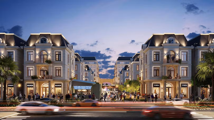 Phố đêm ven biển tại Regal Legend tựa những con phố huyền thoại và tấp nập của Palm Beach District (Florida - Mỹ), Orchard Road (Singapore) Phố đêm ven biển tại Regal Legend tựa những con phố huyền thoại và tấp nập của Palm Beach District (Florida - Mỹ), Orchard Road (Singapore)