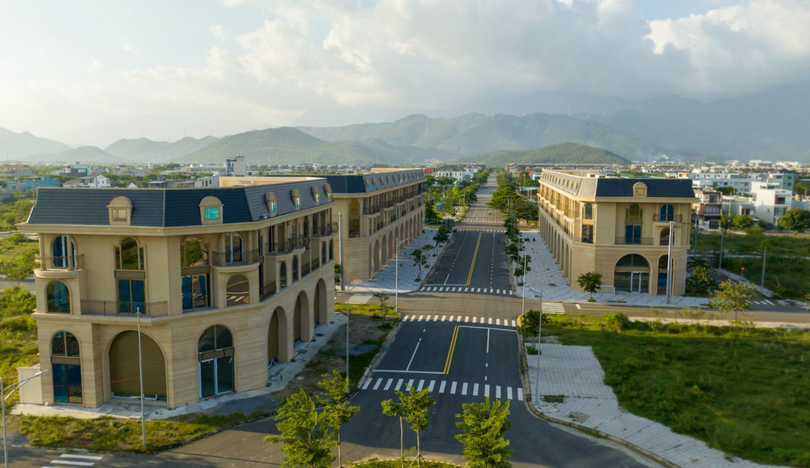 Một góc dự án khu đô thị xanh Gragon City Park ở phía Tây Bắc TP Đà Nẵng