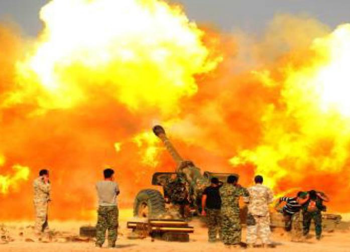 Cuộc chiến chống khủng bố ở Trung Đông có bước ngoặt mới. Ảnh: Cankao.