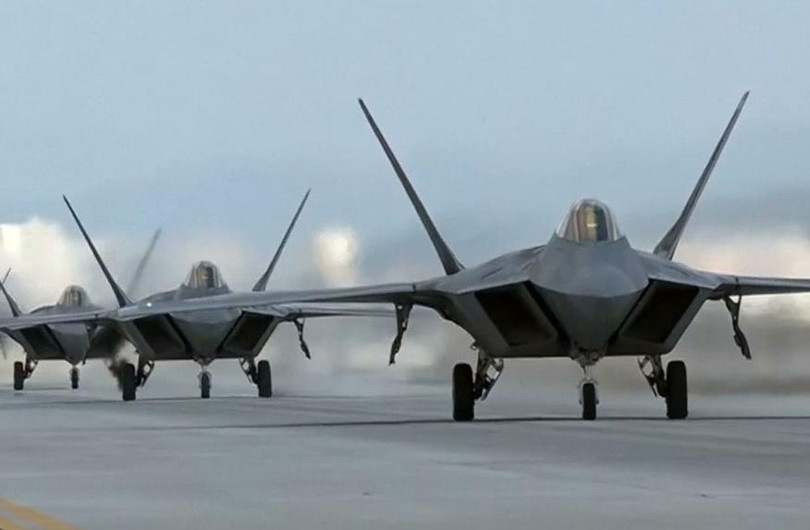 Từ ngày 4 đến ngày 8/12/2017, Mỹ và Hàn Quốc tiến hành cuộc tập trận chung có quy mô lớn nhất từ trước đến nay. Ảnh: CGTN America.