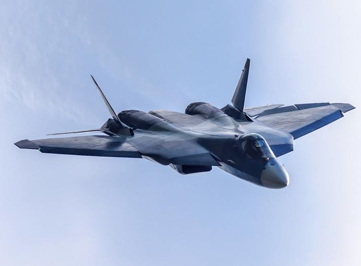 Máy bay chiến đấu tàng hình Su-57 Nga. ảnh: The National Interest.