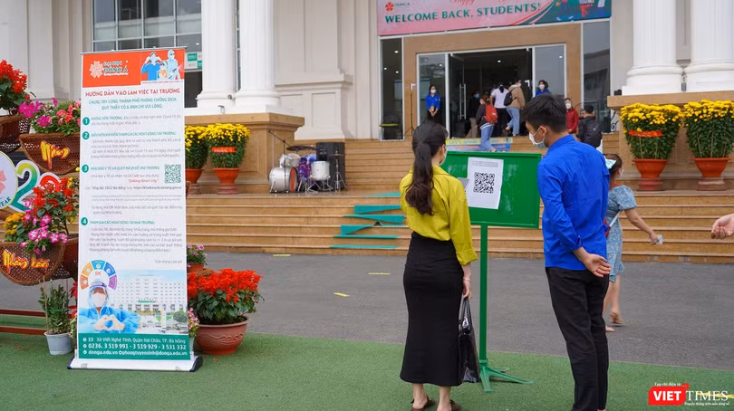 ĐH Đông Á (Đà Nẵng) thực hiện nhiều biện pháp phòng dịch COVID-19 dành cho sinh viên trở lại trường