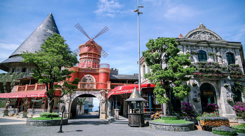 Một góc Khu du lịch Sun World Ba Na Hills (Đà Nẵng)