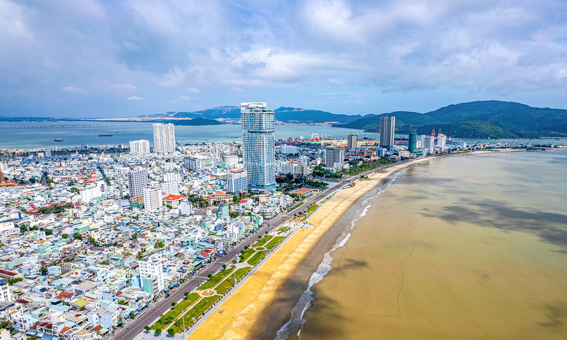 TP Quy Nhơn nhìn từ trên cao