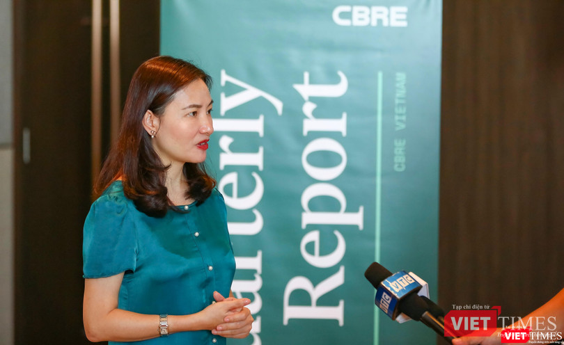 Bà Dương Thùy Dung - Giám đốc điều hành CBRE Việt Nam