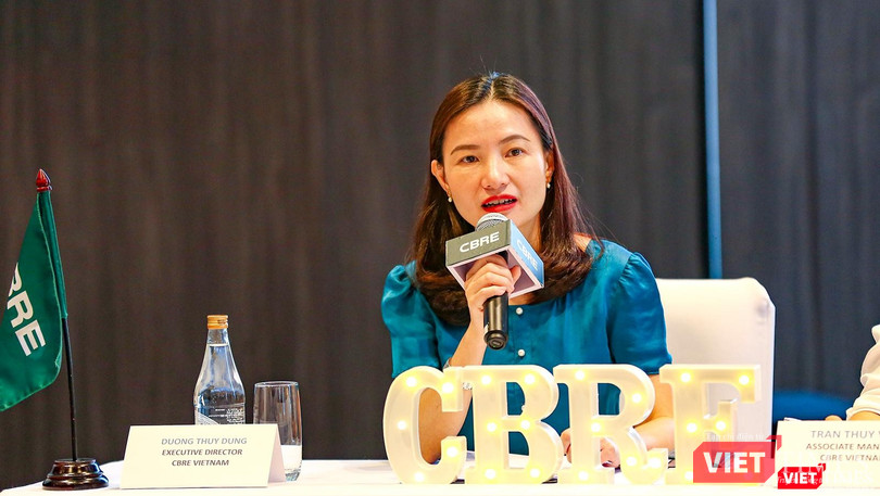 Bà Dương Thuỳ Dung - Giám đốc điều hành CBRE Việt Nam