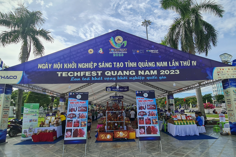 TechFest Quảng Nam 2024 với chủ đề “Tài sản trí tuệ và công nghệ số - nền tảng khởi nghiệp sáng tạo”.