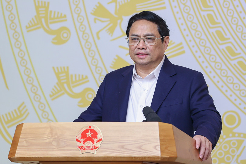 Thủ tướng Phạm minh Chính phát biểu tại hội nghị (Ảnh VGP/ Nhật Bắc) Thủ tướng Phạm minh Chính phát biểu tại hội nghị (Ảnh VGP/ Nhật Bắc)