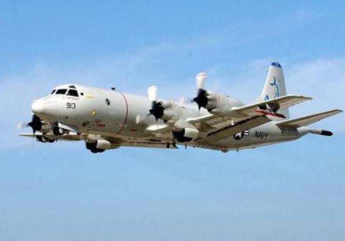 Máy bay tuần tra săn ngầm P-3C Mỹ. Ảnh: Sina.