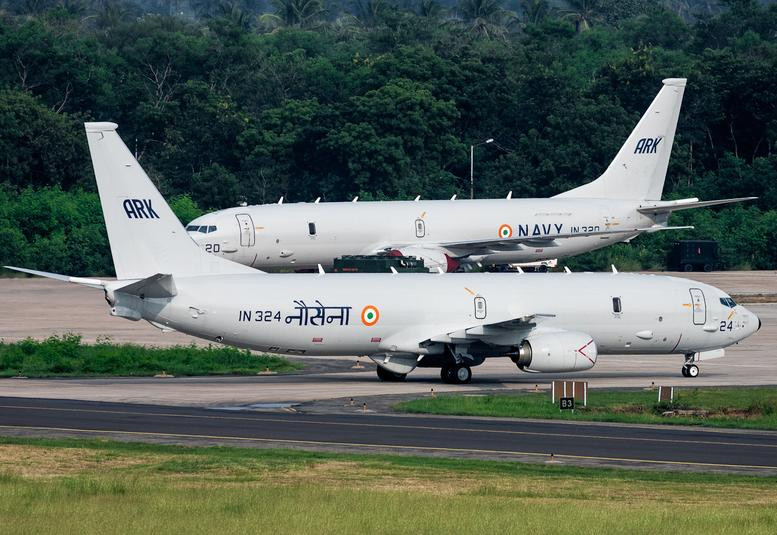 Máy bay tuần tra săn ngầm P-8I Poseidon, hải quân Ấn Độ. Ảnh: Airliners.net. Máy bay tuần tra săn ngầm P-8I Poseidon, hải quân Ấn Độ. Ảnh: Airliners.net.