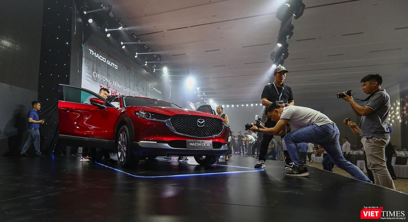 Dòng xe Mazda “Thế hệ mới – Đẳng cấp mới” CX-30 thu hút sự quan tâm của giới truyền thông trong buổi ra mắt diễn ra sáng ngày 20/4