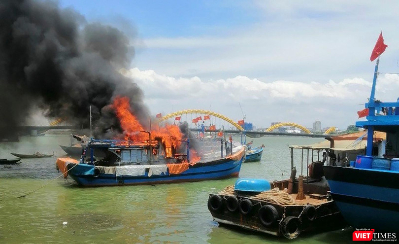 Hiện trường vụ cháy (ảnh HT)