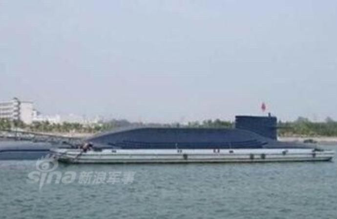 Tàu ngầm hạt nhân chiến lược Type 094A Hải quân Trung Quốc. Ảnh: Sina