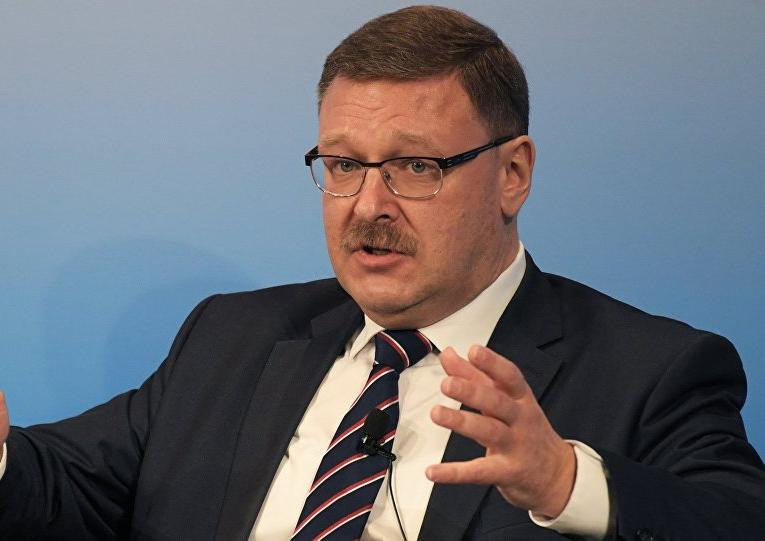 Ông Konstantin Kosachev, Chủ tịch Ủy ban đối ngoại Hội đồng Liên bang Nga. Ảnh: Sputniknews