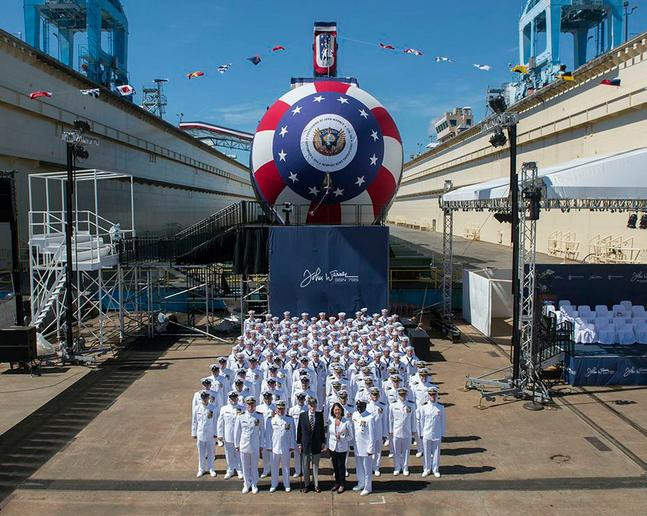 Tàu ngầm hạt nhân tấn công lớp Virginia Hải quân Mỹ (ảnh tư liệu)