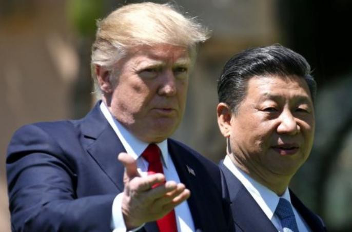 Ngày 7/4/2017, Tổng thống Mỹ Donald Trump và Chủ tịch Trung Quốc Tập Cận Bình tiến hành hội đàm ở bang Florida, Mỹ. Ảnh: Reuters