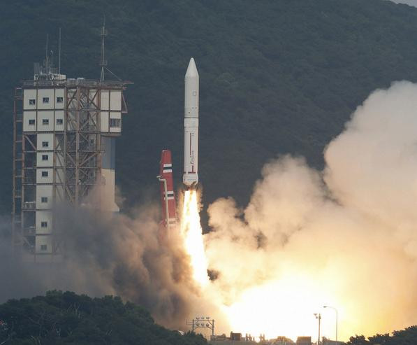 Tên lửa đẩy Epsilon của Nhật Bản (ảnh tư liệu)