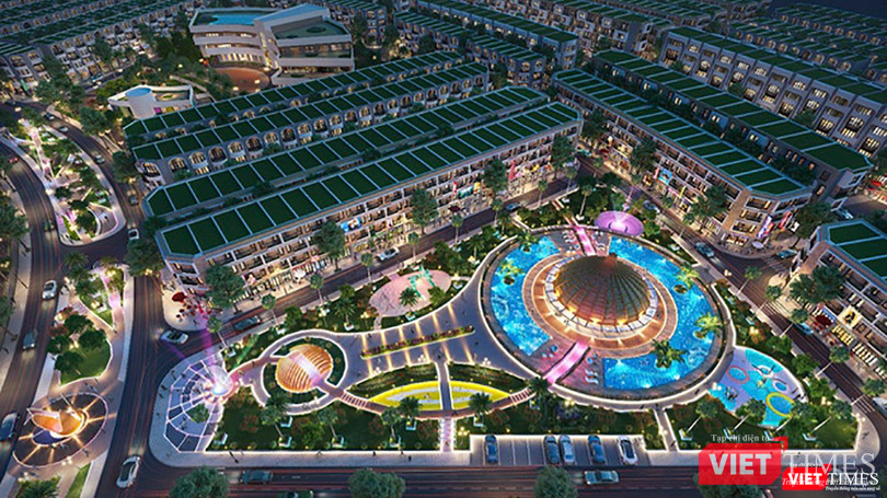Tổng thể dự án với hạ tầng giao thông, các tiện ích được quy hoạch đồng bộ