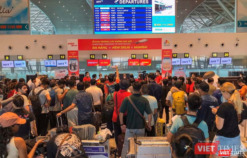 Nhà ga Quốc tế sân bay Đà Nẵng đón các đường bay quốc tế trở lại sau dịch COVID-19