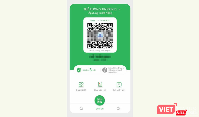 Ứng dụng PC-COVID sẽ tự động hiển thị mã QR hộ chiếu vaccine điện tử cho người dân