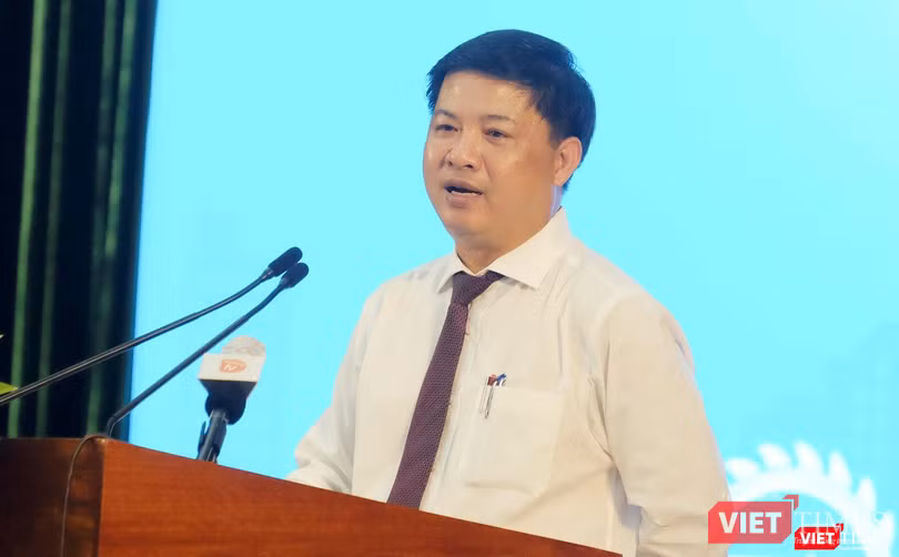 Ông Lương Nguyễn Minh Triết – Phó Bí thư Thường trực Thành ủy, Chủ tịch HĐND TP Đà Nẵng - phát biểu tại buổi đối thoại