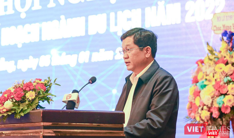 Ông Trần Phước Sơn - Phó Chủ tịch UBND TP Đà Nẵng - phát biểu chỉ đạo tại sự kiện