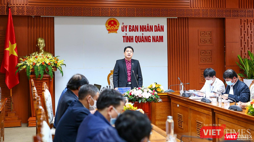 Ông Trần Văn Tân - Phó Chủ tịch UBND tỉnh Quảng Nam - thông tin tình hình KT-XH tỉnh Quảng Nam năm 2021 và nhiệm vụ trọng tâm năm 2022
