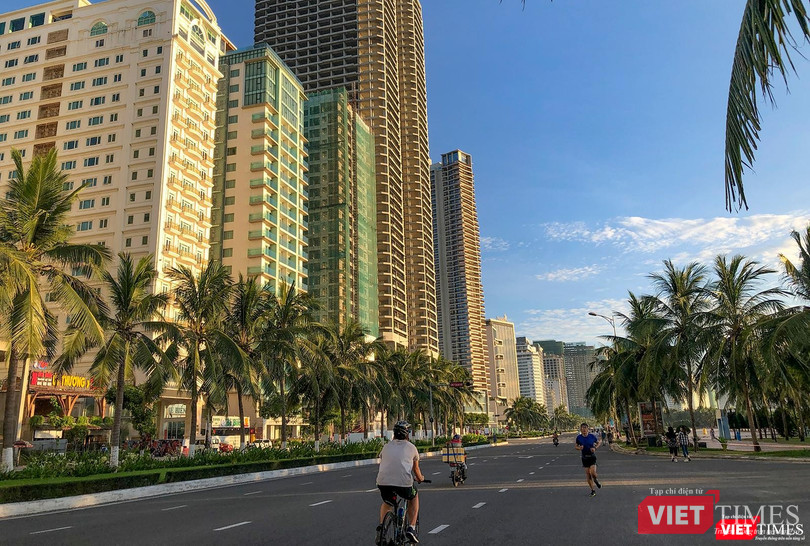 Một góc khách sạn ven biển trên đường Võ Nguyên Giáp, TP Đà Nẵng