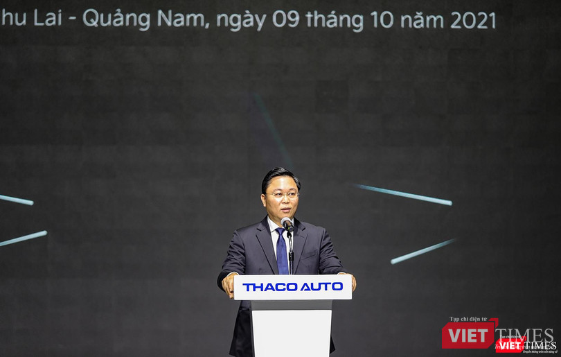Ông Lê Trí Thanh – Chủ tịch UBND tỉnh Quảng Nam phát biểu tại sự kiện