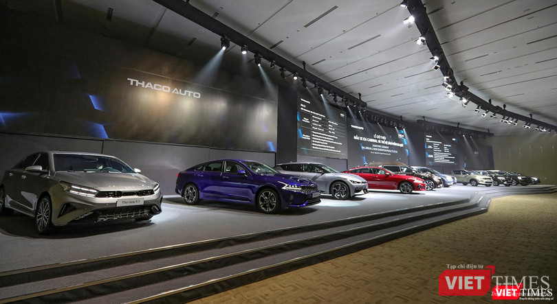 Các thế hệ sản phẩm xe ô tô thương mại mang thương hiệu KIA được THACO AUTO công bố trong ngày 9/10