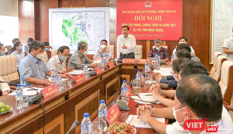 Ông Trần Quang Hoài - Tổng cục trưởng Tổng cục PCTT - Phó Trưởng ban Ban Chỉ đạo quốc gia về PCTT phát biểu tại hội nghị Ông Trần Quang Hoài - Tổng cục trưởng Tổng cục PCTT - Phó Trưởng ban Ban Chỉ đạo quốc gia về PCTT phát biểu tại hội nghị