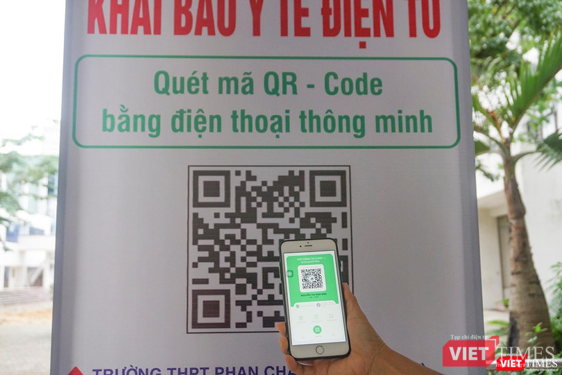 Ứng dụng quét mã QRCode trên điện thoại thông minh- một trong những ứng dụng chuyển đổi số giúp Đà Nẵng ứng phó với dịch COVID-19 Ứng dụng quét mã QRCode trên điện thoại thông minh- một trong những ứng dụng chuyển đổi số giúp Đà Nẵng ứng phó với dịch COVID-19
