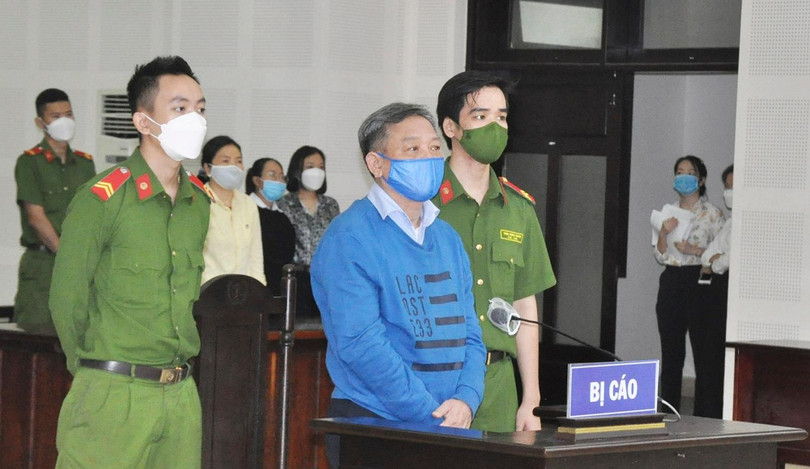 Bị cáo Phạm Thanh nghe Hội đồng xét xử TAND TP Đà Nẵng tuyên án sơ thẩm