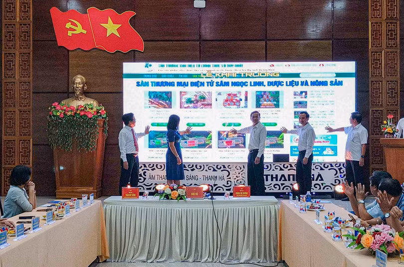 Huyện Nam Trà My, tỉnh Quảng Nam đưa vào hoạt động sàn thương mại điện tử sâm, dược liệu và hàng nông sản.