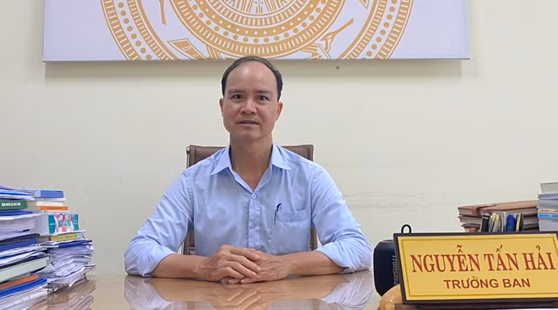 Ông Nguyễn Tấn Hải, Trưởng Ban quản lý An toàn thực phẩm TP Đà Nẵng