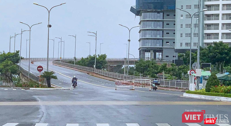 Cầu Thuận Phước trong sáng ngày 10/9