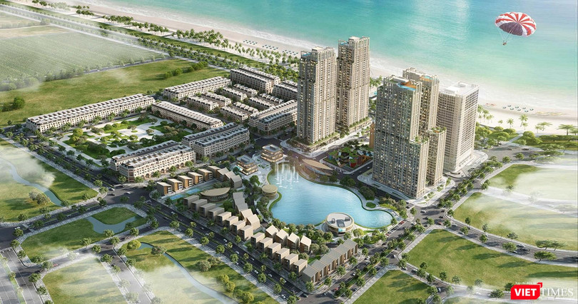 Phối cảnh tổng thể Khu đô thị du lịch quốc tế Regal Legend tại bán đảo xã Bảo Ninh, TP Đồng Hới, tỉnh Quảng Bình