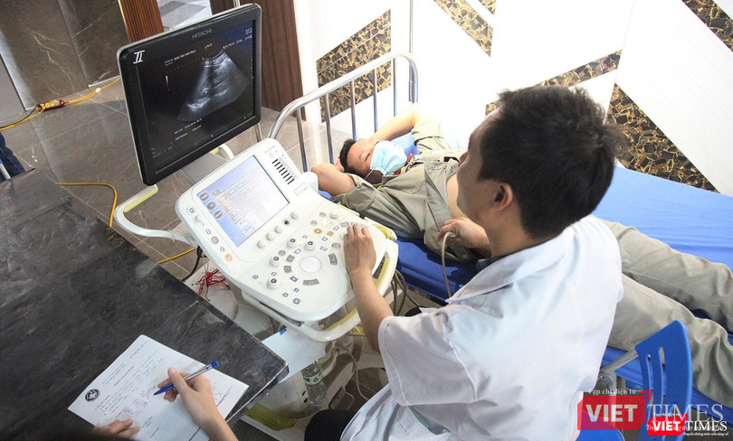 Siêu âm kiểm tra sức khỏe cho công nhân