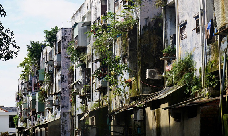 Chung cư Hoà Minh, 1 trong 3 chung cư đang xuống cấp nghiêm trọng ở Đà Nẵng