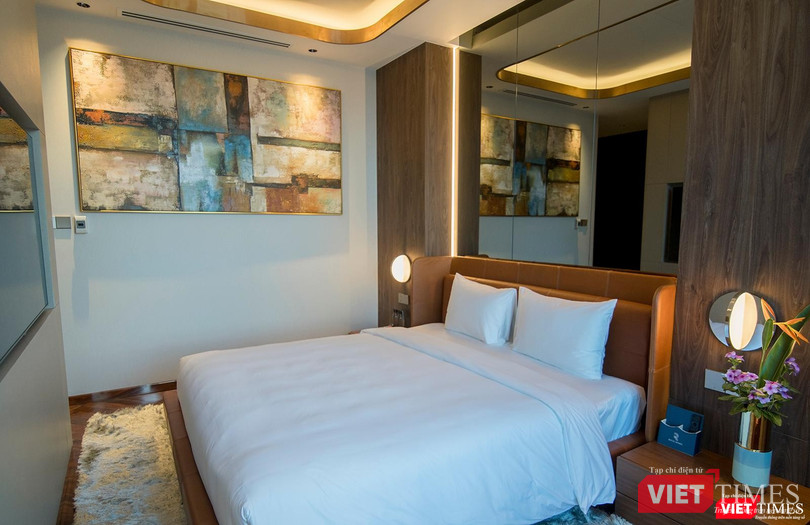 Hệ thống điều hòa gió tươi hãng Daikin (Nhật Bản) với ưu điểm giúp tiết kiệm năng lượng, dễ dàng thiết kế, mang đến không gian sống trong lành, thoáng đãng và có lợi cho sức khỏe gia chủ. (Ảnh: Căn hộ 3 PN)