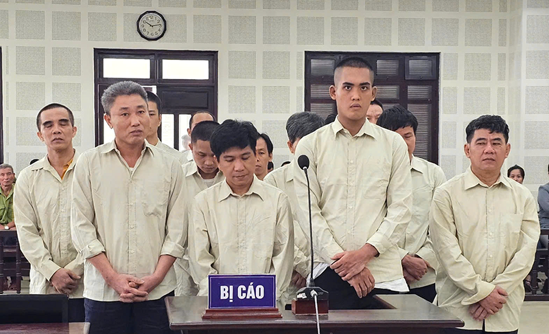 TAND TP Đà Nẵng tuyên án sơ thẩm 13 bị cáo trong đường dây sản xuất, buôn bán sách giáo khoa giả với quy mô đặc biệt lớn.