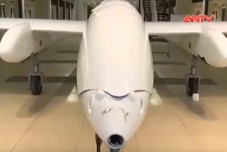 Máy bay do thám không người lái HS-6L do Việt Nam chế tạo.