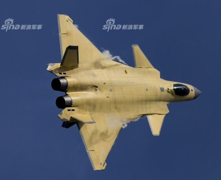 Máy bay chiến đấu J-20 Trung Quốc. Ảnh: Sina.