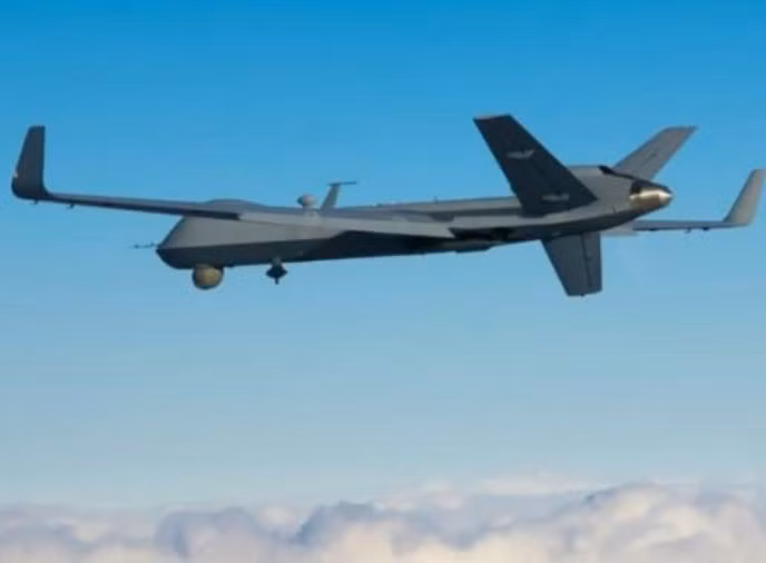 Ấn Độ đặt mua 22 máy bay trinh sát kiêm tấn công không người lái MQ-9B của Mỹ. Ảnh: Huanqiu.