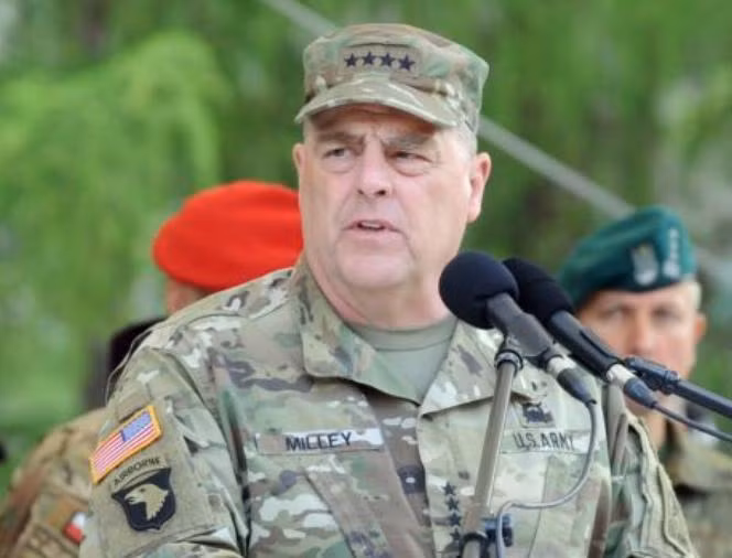 Thượng tướng Mark Milley, Tham mưu trưởng Lục quân Mỹ. Ảnh: VOA.
