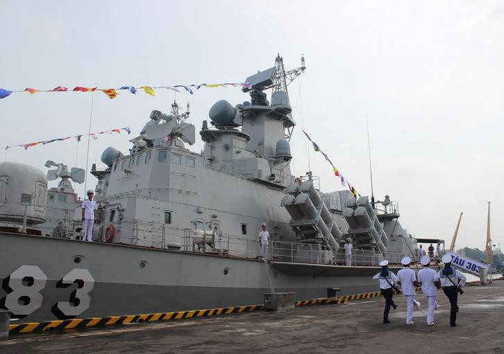 Hải quân Việt Nam biên chế thêm 2 tàu tên lửa lớp Molniya. Ảnh: Sohu.
