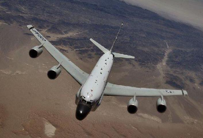 Máy bay trinh sát hạt nhân WC-135 Constant Phoenix Mỹ. Ảnh: Sohu