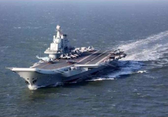 Tàu sân bay Liêu Ninh, Hải quân Trung Quốc. Ảnh: Cankao